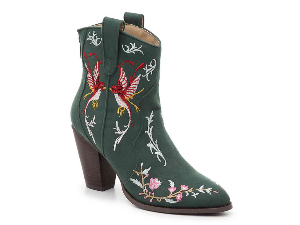 Penny Loves Kenny Embroidered Western Boot At DSW Curvicality Magazine