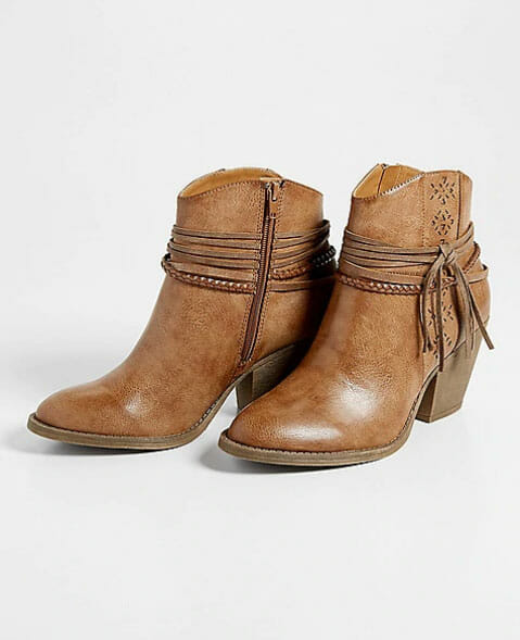 Randi Side Tassel Ankle Bootie Maurices Curvicality Magazine