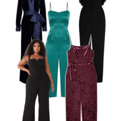Elegant Holidays are Effortless in a Jumpsuit - curvicality Magazine