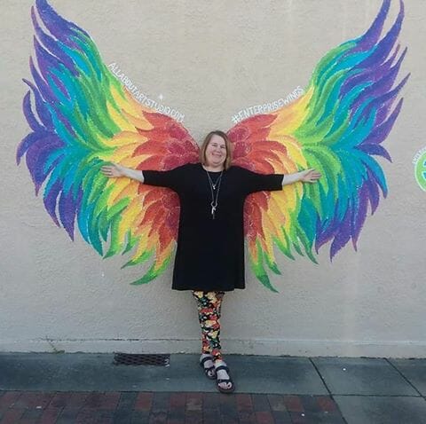 Heather Berry - “I’m thankful for letting go of years of shame and guilt that were misplaced and for gaining my wings to fly!” - Curvicality magazine