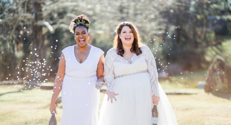 Plus-size brides - Eloquii and Ella & Oak - Curvicality Plus-size Magazine